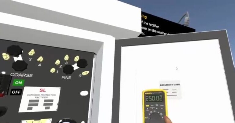 Cathodic Protection for Pipeline Training VR Software Package