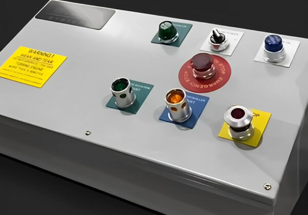 Gas Turbine Cutaway Panel