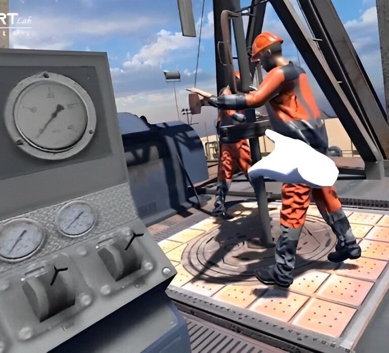 Oil Rig Training VR Software Package