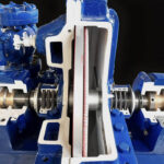 Steam Turbine Cutaway Side View